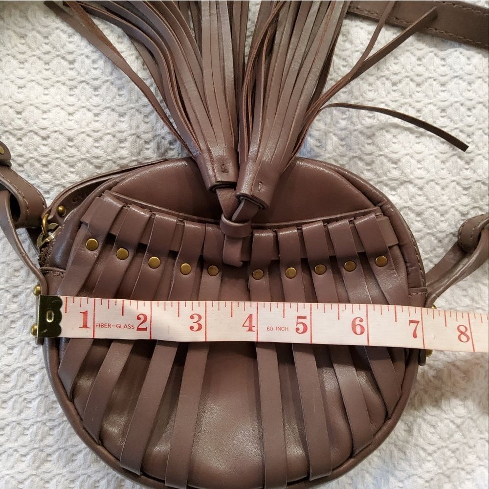 Cynthia Vincent Billy Leather Tassel Crossbody - Picture 8 of 10